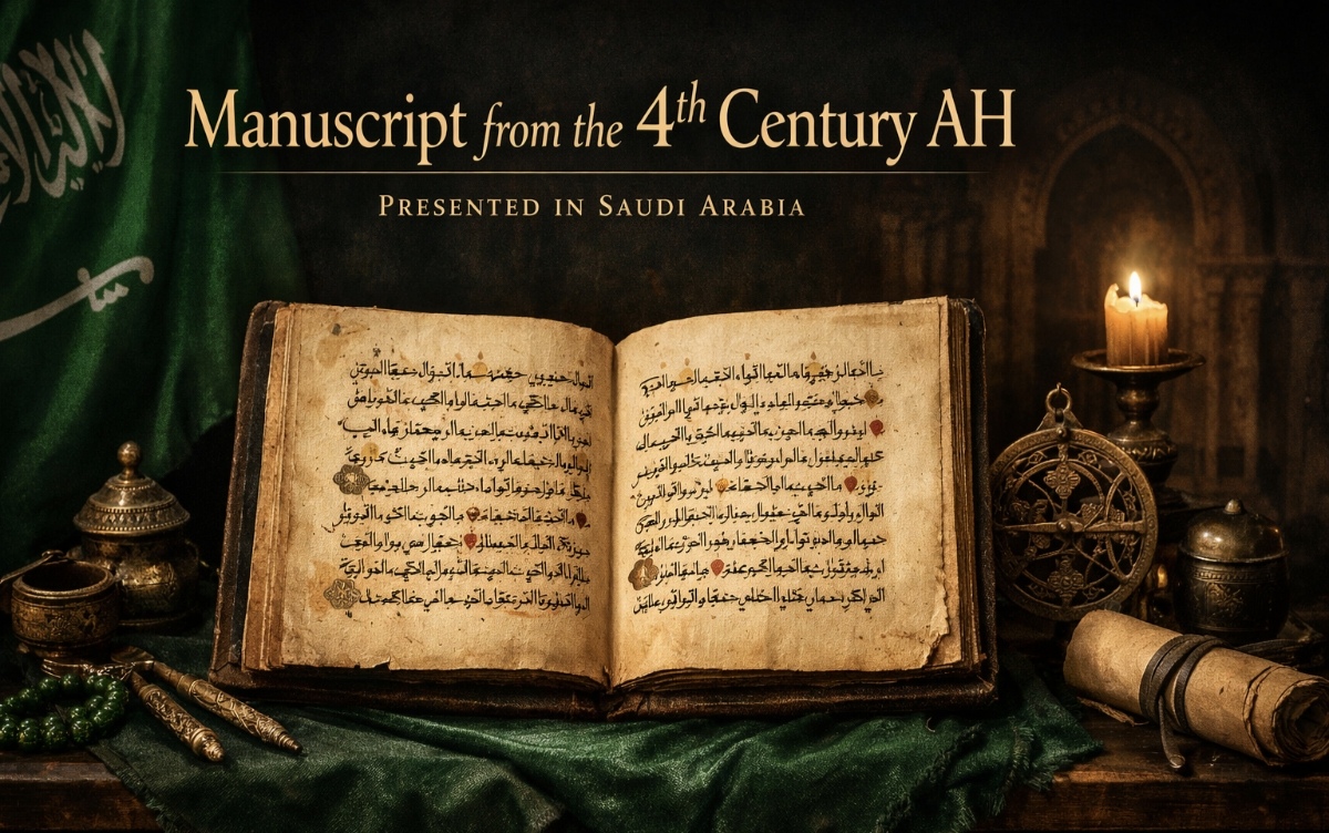 Manuscript from the 4th Century AH Presented in Saudi Arabia