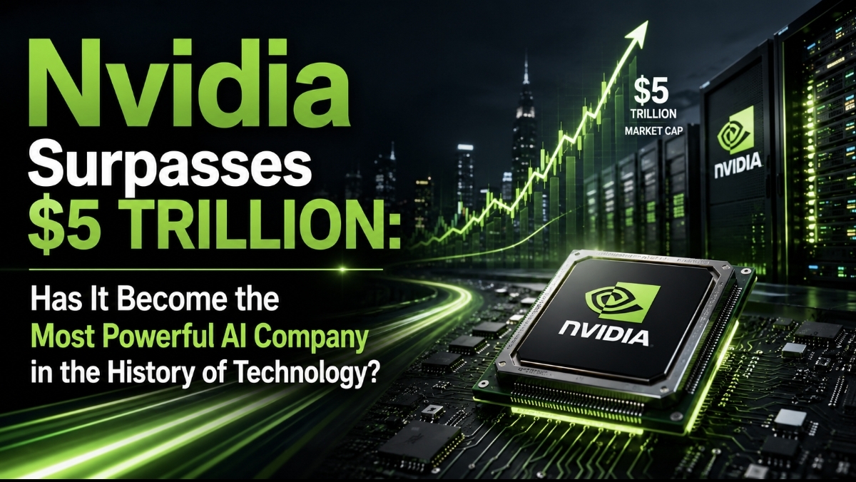 Nvidia Surpasses $5 Trillion: Has It Become the Most Powerful AI Company in Tech History?