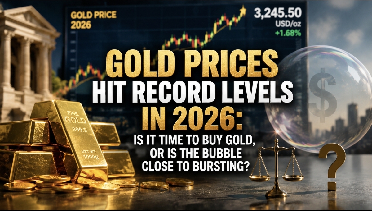 Gold Prices Hit Record Levels in 2026: Is It Time to Buy Gold, or Is the Bubble Close to Bursting?
